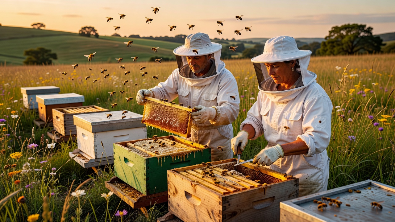 Waldora Beekeepers Report Record Honey Yields